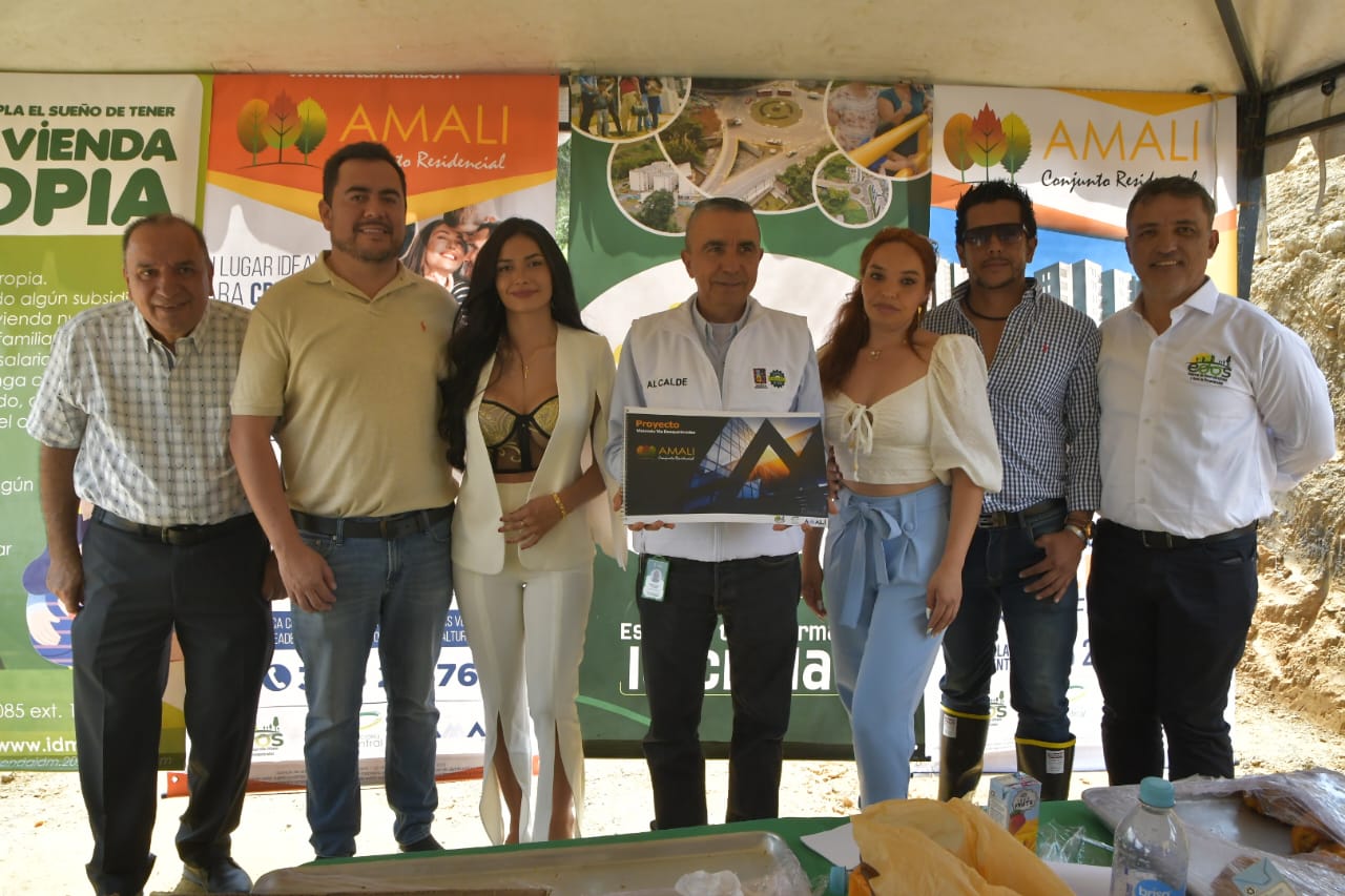 Alcalde presentó proyecto de vivienda de interés social Amalí Residencial