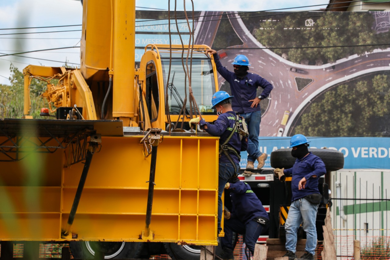En recta final trabajos de la solución vial Milán – Prado Verde – La Pradera